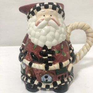 Santa Claus Pitcher Jar - Wonderland Collection-